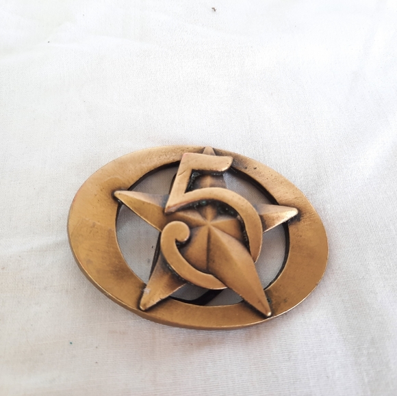 5 star belt buckle - Picture 1 of 3